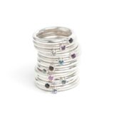 Stableringer i sterling sølv