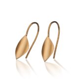 Mini Blad forgylte hengende ørepynt