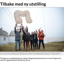 Utstilling på Tungenes fyr