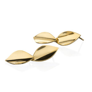 Doble mini blad forgylt