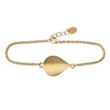 Skjell armband forgylt