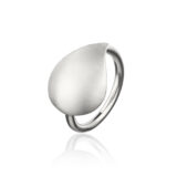 Skjell ring sølv