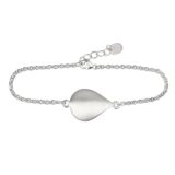 Skjell armband sølv