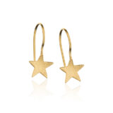 Stjerneskudd i forgylt sølv