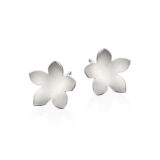 Bloom mini øredobber på stift sølv