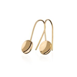 Hengende miniplaneter i gull