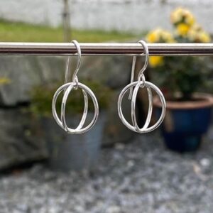Perifer øredobber i sterling sølv