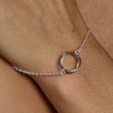 Perifer armbånd i sølv