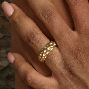 Callisto ring enkel forgylt