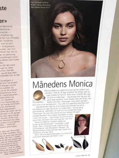 Gull&Ur 3/2018 – Månedens designer hos Gullsmed Heyerdahl